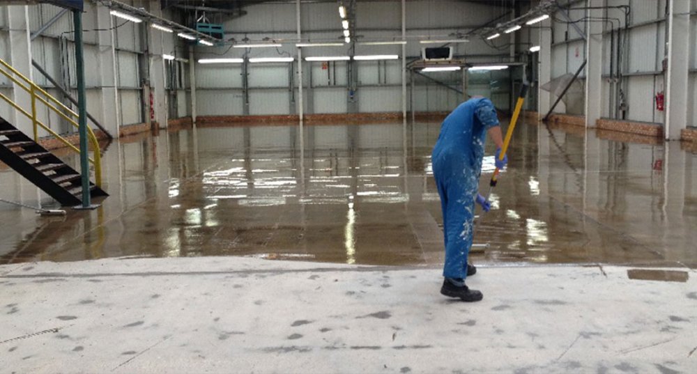 How to dust proof and damp proof your concrete flooring