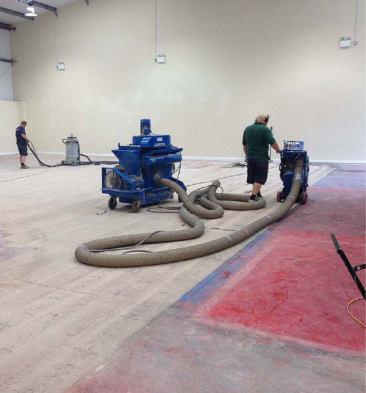 preparing floors for polycote resin