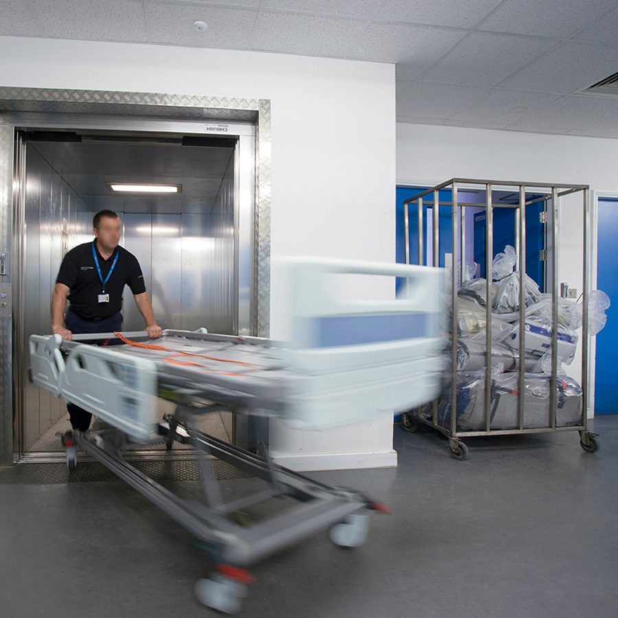 Screed Floor in hospital