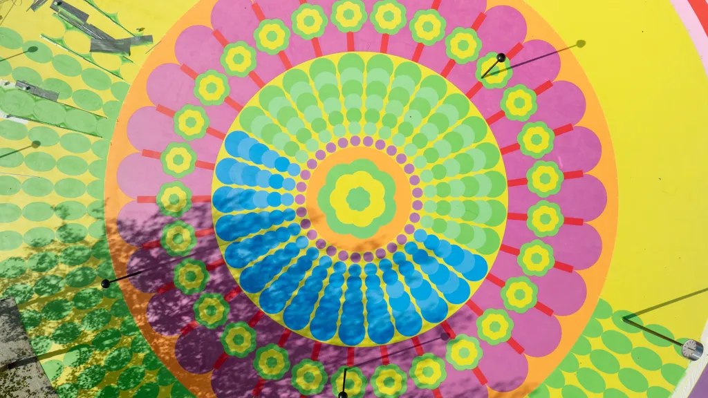 Colourful Floor Mural Using Polycote's Epoxy Paint System