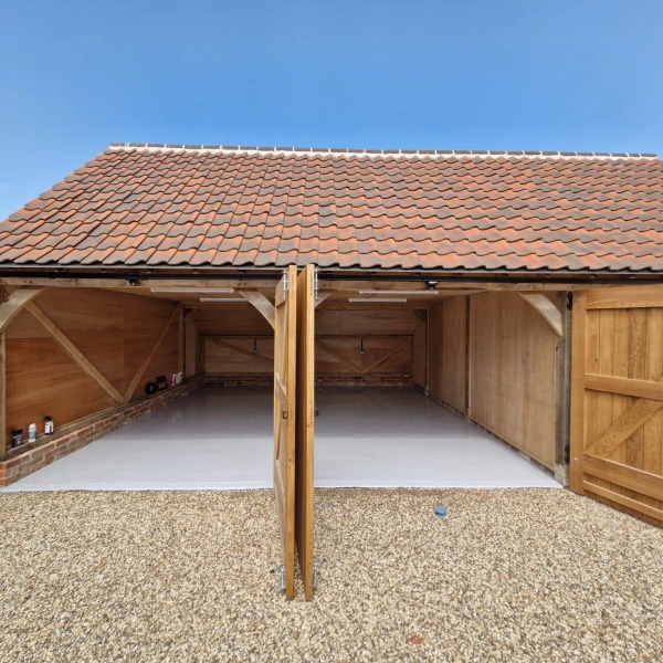 Garage Floor Painting Kit finished with Flortex EP